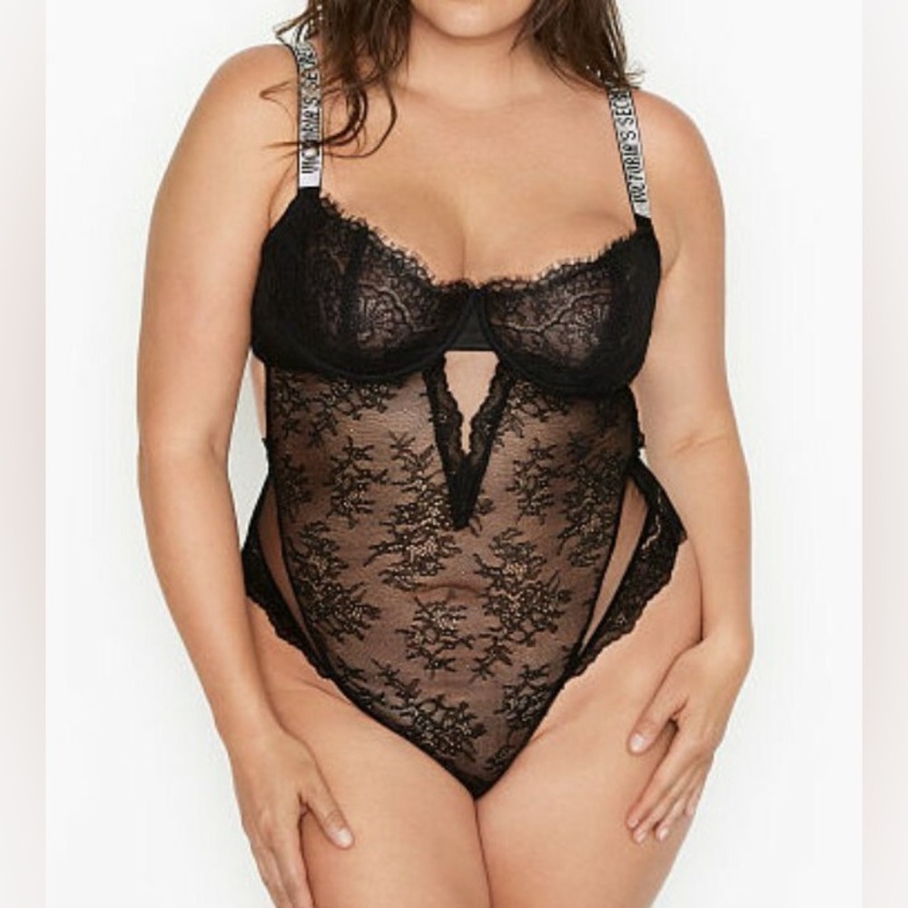 Victoria’s Secret Very Sexy Shine Logo Strap Wicked Teddy